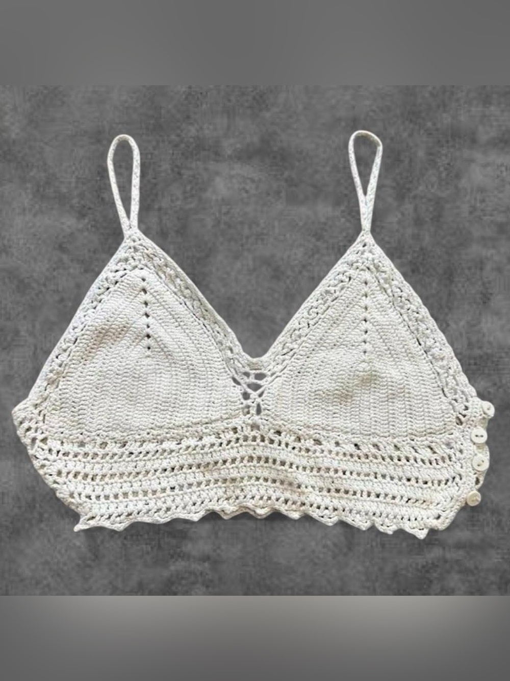 Crochet Crop Tank Top